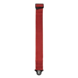 D'ADDARIO Sangle Auto Lock Rouge Pour Guitare