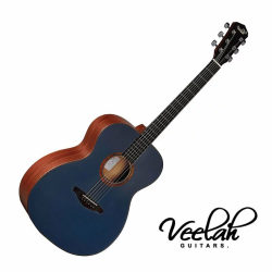 guitare folk Veelah V1 OM Navy Blue
