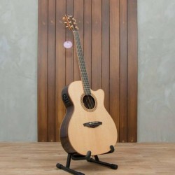 guitare folk électro acoustique Veelah V5-OMCE naturelle