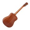 arrière guitare électro acoustique