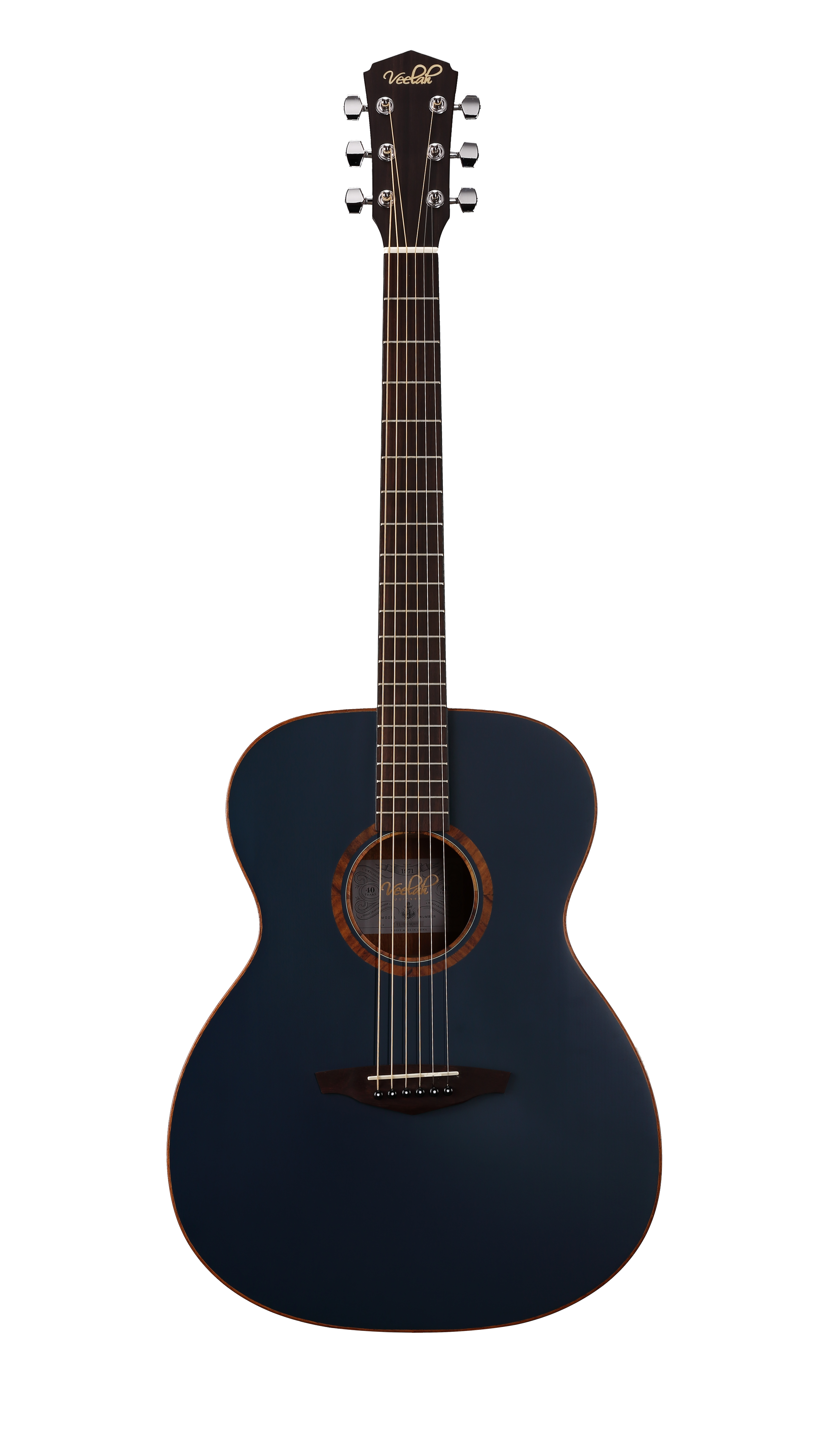 Guitare V1-OM NAVY BLUE Veelah