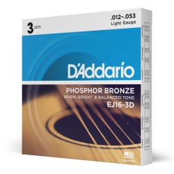 D'ADDARIO Cordes Folk EJ16...