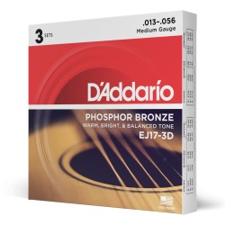 D'ADDARIO Cordes Folk EJ17...