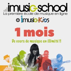 Carte d'abonnement 1 mois IMUSIC-SCHOOL